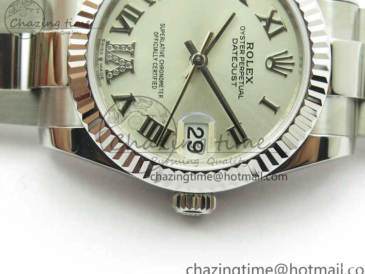 BP SS Edition Maker Roman Best Oyster 31mm on Bracelet 278271 Dial Datejust Silver 0417